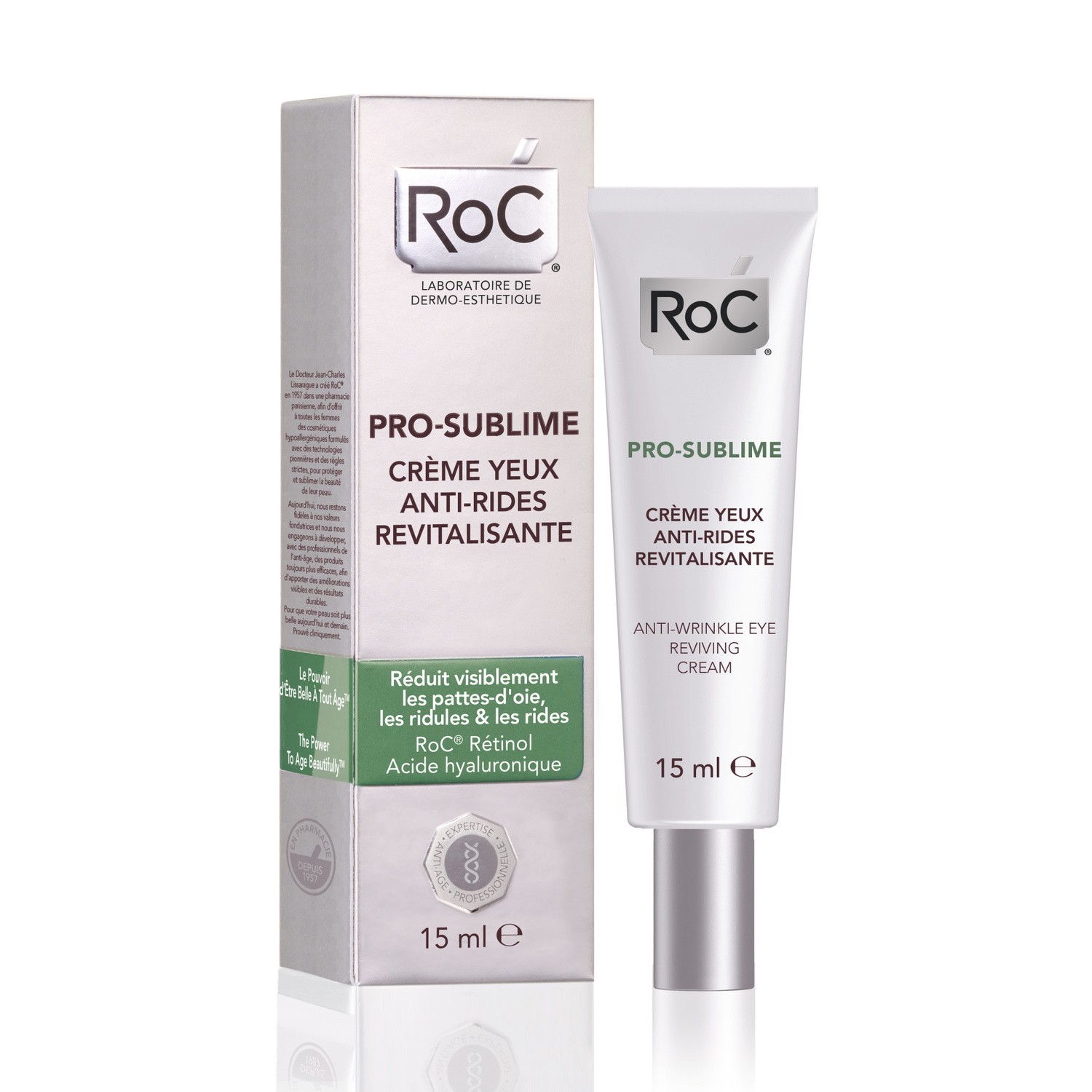 ROC Soin contour des yeux Pro-Sublime revitalisante ROC code EAN 3574661116501 