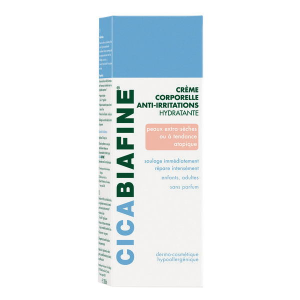 Gamme soins corps anti-irritations
