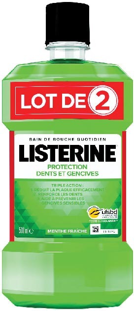 BAIN DE BOUCHE “LISTERINE”