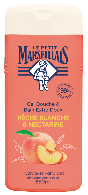 DOUCHE BAIN PÊCHE NECTARINE LE PETIT MARSEILLAIS