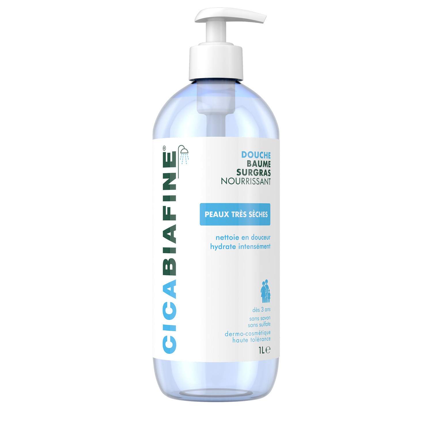 Baume de douche surgras nourrissant CICABIAFINE