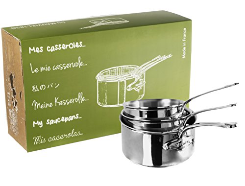 - m'cook 521050 - série de 3 casseroles - 16 à ...