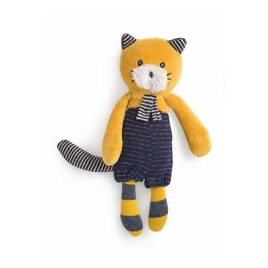  Moulin Roty Doudou miniature chat Lulu Les Moustaches   code EAN 3575676660065 