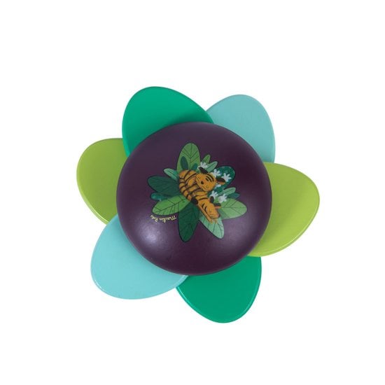  Moulin Roty Hochet bois feuilles et grelot Dans la jungle   code EAN 3575676684177 