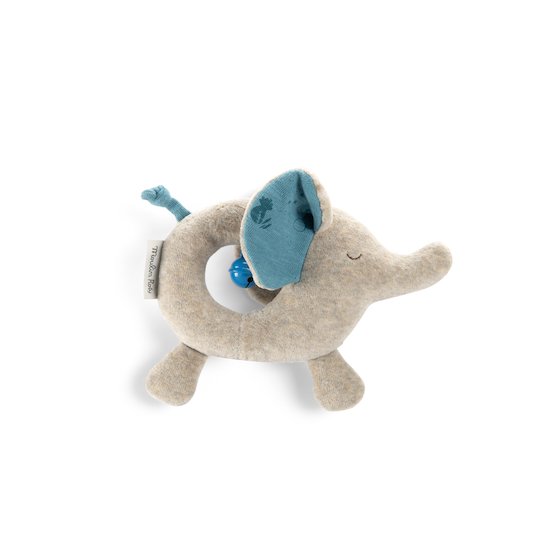  Moulin Roty Anneau-hochet Eléphant Sous mon baobab   code EAN 3575676690048 