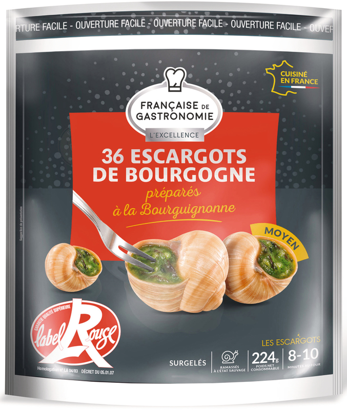 36 ESCARGOTS BOURG LABEL ROUGE F DEGASTRO