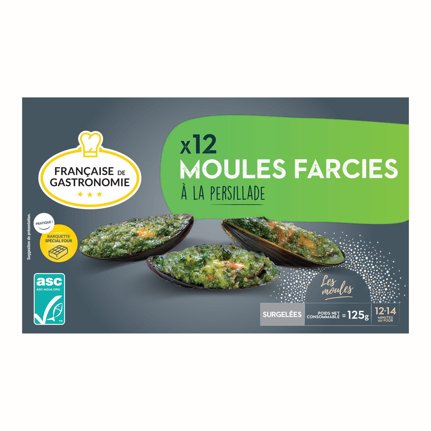 Moules Farcies a la persillade FRANCAISE DE GAS...
