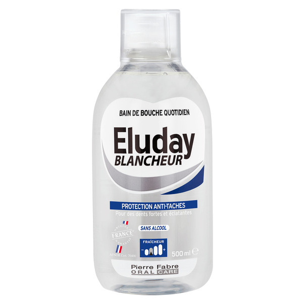 ELUDAY Bain de bouche quotidien code EAN 3577056021923 