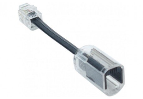 Adaptateur prise téléphone anti enroulement ave...