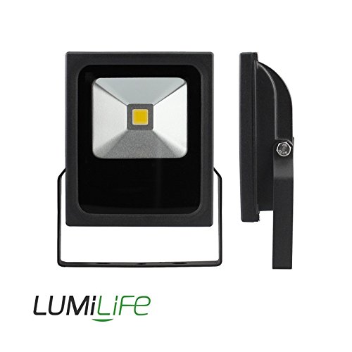 Projecteur LED extra-plat 10 watts - Étanche IP65 - Couleur - Noir, Température de couleur - BLANC CHAUD 3000K 3578555524724 Mister LED