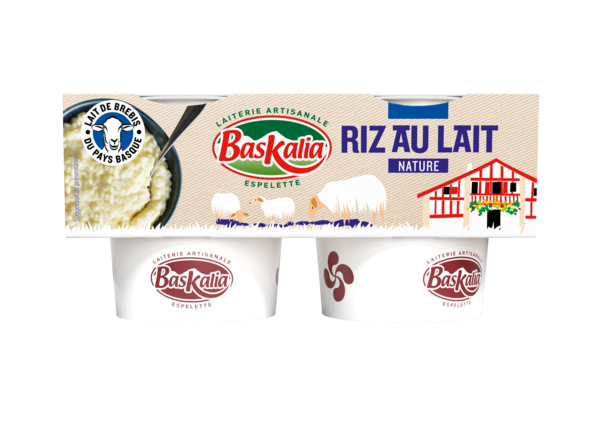 BASKALIA RIZ AU LAIT NATURE 
 code EAN 3578840004467 