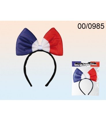 Serre-tête France nœud de papillon