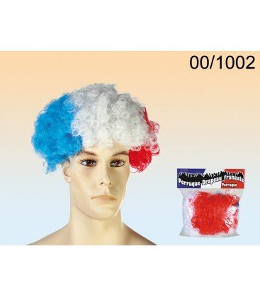 Perruque tricolore France