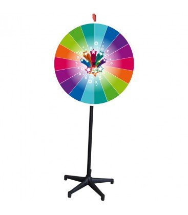 Roue de loterie Caméléon 90cm sur pied