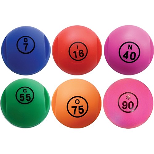 LOTOQUINE boule de loto magnétique paillettes + 100 pions magnétiques de loto couleurs assorties code EAN 3580743231017 