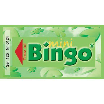 Mini bingo ( série de 500 tickets ) Le Geant De...