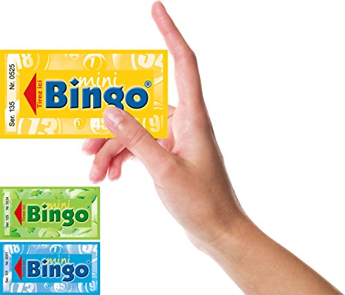 500 Tickets Mini-Bingo® - Jaune