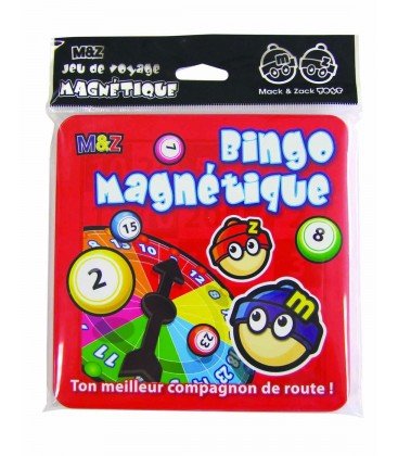 Bingo magnétique 3580749151005 MACK & ZACK TOYS LTD