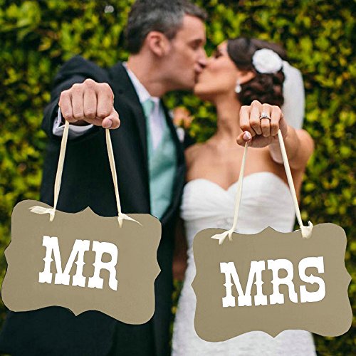 Mariage fanions bannières Carte photo Prop - Dé...