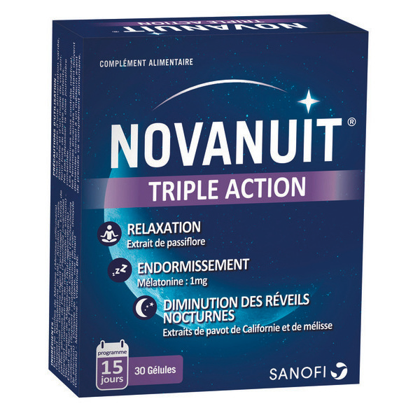 novanuit Complémentaire Alimentaire Sommeil code EAN 3582910089506 