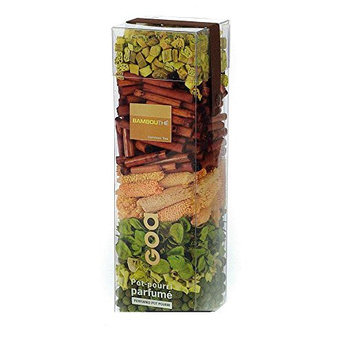 Diffuseur de Parfum GOA Pot Pourri Boite PVC 30cm Bambou Thé 3583090002842 Goa Diffuseur de Parfum GOA Pot Pourri Boite PVC 30cm Bambou Thé 3583090002842 Goa