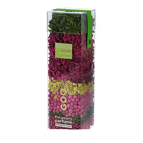 Diffuseur de Parfum GOA Pot Pourri Boite PVC 30cm Pêche De Vigne 3583090012810 Goa Diffuseur de Parfum GOA Pot Pourri Boite PVC 30cm Pêche De Vigne 3583090012810 Goa