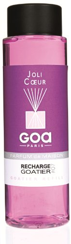 25907 diffuseur recharge goatier joli coeur 250 ml