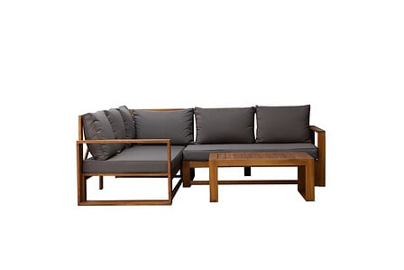 BEAU RIVAGE Salon De Jardin Belharra En Bois D'...