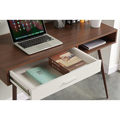 ROSET Bureau 110 cm - Décor chene