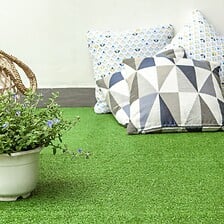 BEAU RIVAGE BEAU RIVAGE Gazon synthétique 1x5m hauteur 10mm vert code EAN 3584179057302 