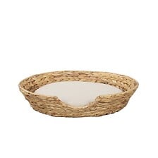 Panier rond HERA pour chien et chat en jacinthe...
