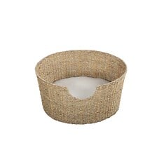 Panier rond  ATHENA pour chien et chat en jonc ...