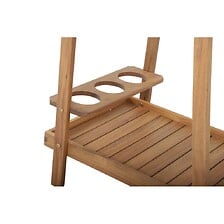 Elle Décoration Elle Décoration Desserte de jardin MINA en bois d'acacia FSC coloris naturel code EAN 3584179070554 