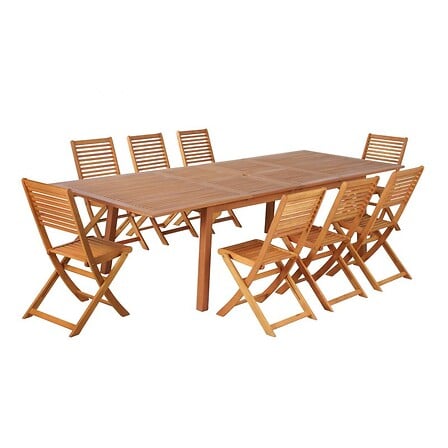 BEAU RIVAGE Ensemble repas jardin CARINI en bois d'eucalyptus FSC 8 place ... 3584179070691 BEAU RIVAGE BEAU RIVAGE Ensemble repas jardin CARINI en bois d'eucalyptus FSC 8 place ... 3584179070691 BEAU RIVAGE
