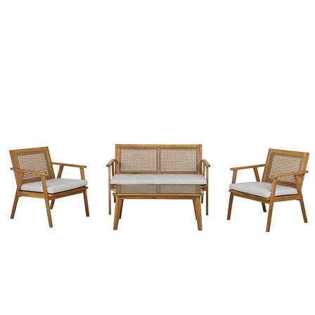 BEAU RIVAGE Salon de jardin NOTARA en bois d'ac...