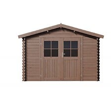 BEAU RIVAGE Abri de jardin MEGEVE de 9,3 m² en ...