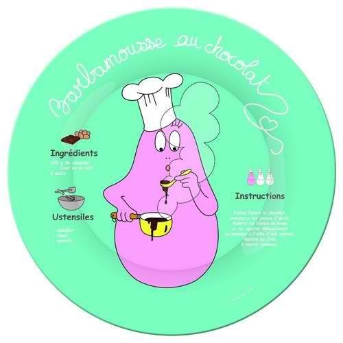 Grande assiette Barbamousse - Petit Jour