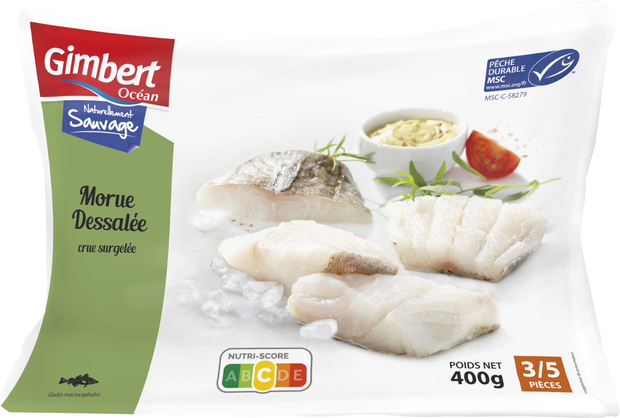 Morue dessalée MSC surgelée 3586410322996 GIMBERT OCÉAN Morue dessalée MSC surgelée 3586410322996 GIMBERT OCÉAN