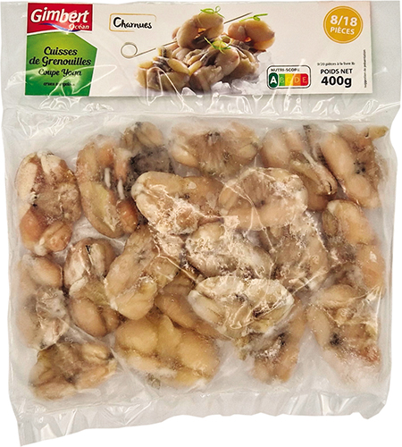 CUISSES DE GRENOUILLES COUPE YOGA SURGELÉES