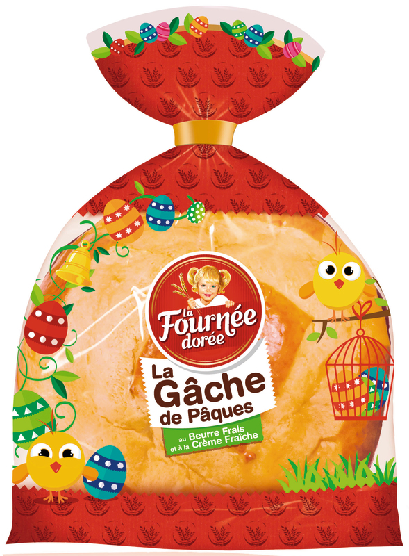 LA GÂCHE DE PÂQUES AU BEURRE FRAIS ET À LA CRÈM...