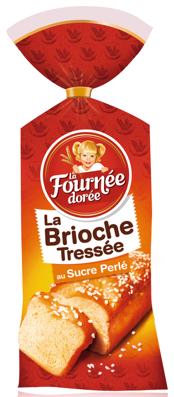 LA BRIOCHE TRESSÉE AU SUCRE PERLÉ La fournée dorée