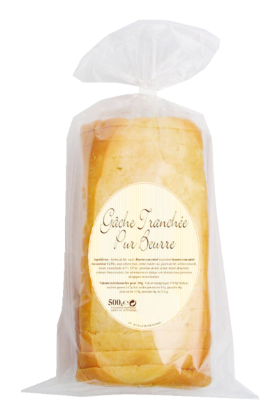 GÂCHE TRANCHÉE PUR BEURRE 
