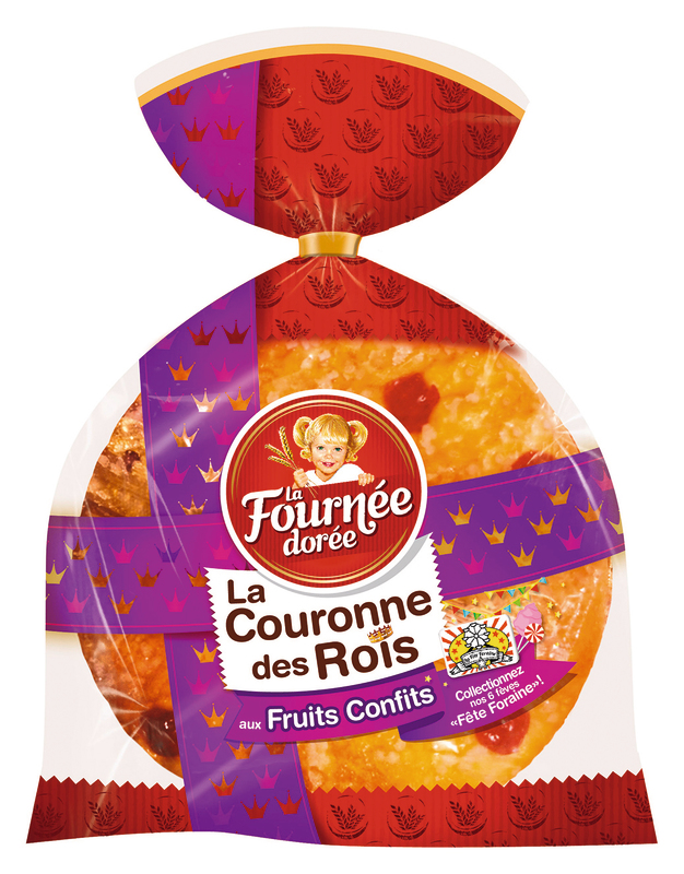 COURONNE DES ROIS AUX FRUITS CONFITS La fournée...