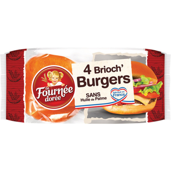 BRIOCH'BURGER NATURE
LA FOURNÉE DORÉE