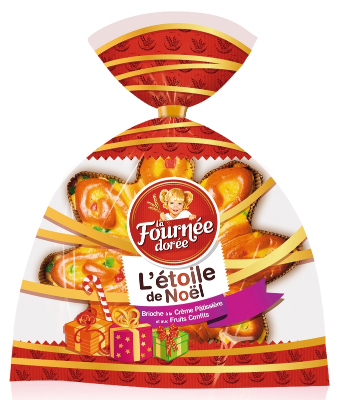 L'ÉTOILE DE NOËL BRIOCHE À LA CRÈME PÂTISSIÈRE ...