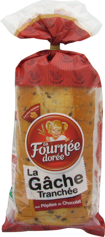 GÂCHE TRANCHÉE PÉPITES DE CHOCOLAT La fournée d...