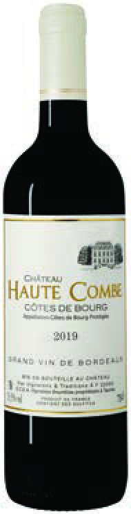 AOP(1) CÔTES DE BOURG CHÂTEAU HAUTE COMBE 2019 3587590077782 (3587590077782)