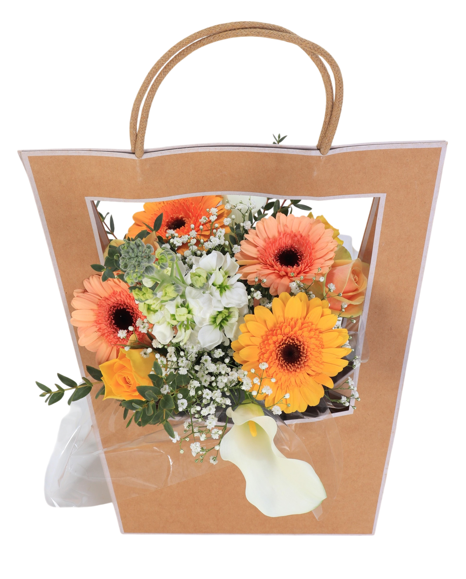  BOUQUET BULLE DANS SAC KRAFT code EAN 3587615239867 