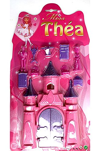 Château de poupée avec accessoires