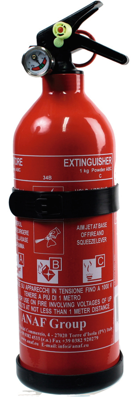 EXTINCTEUR 1KG TYPE ABC AVEC MANOMETRE  3588321126526 (3588321126526)